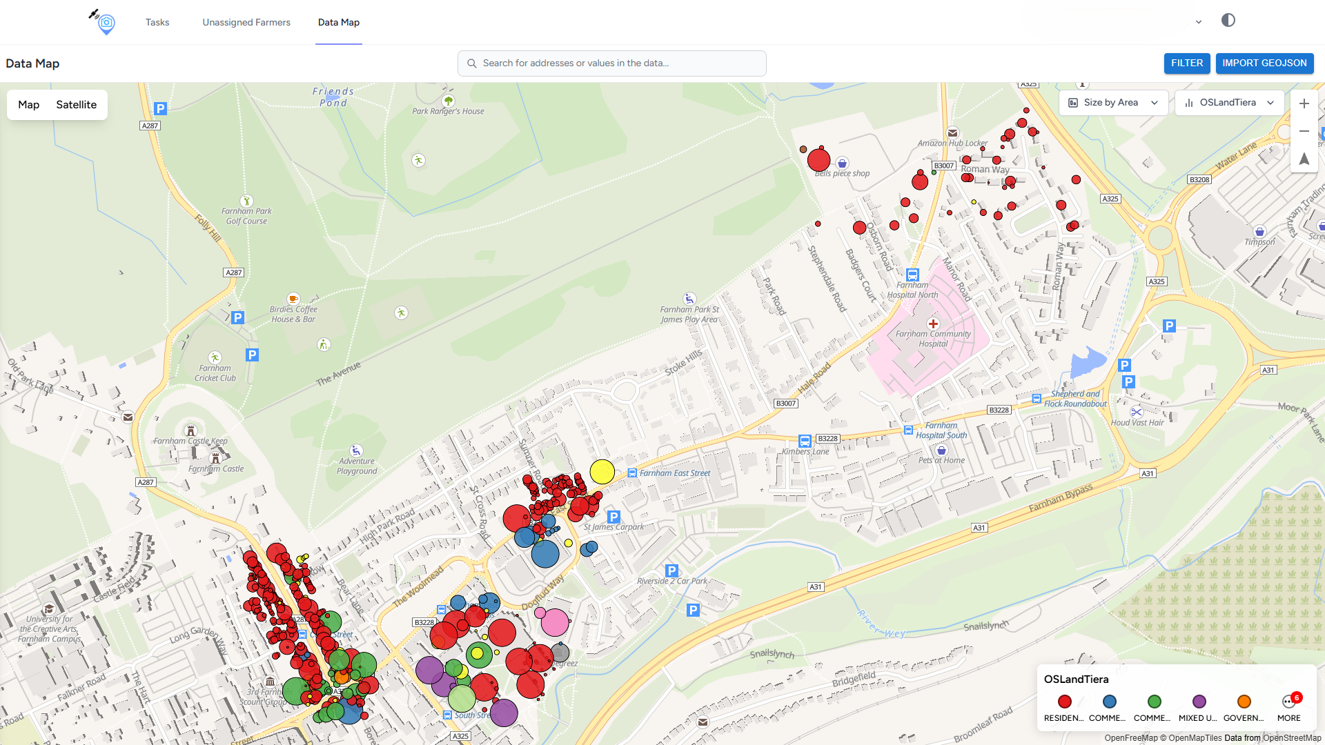 Data map: Building Part